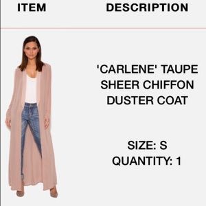 Women’s Fashion Duster